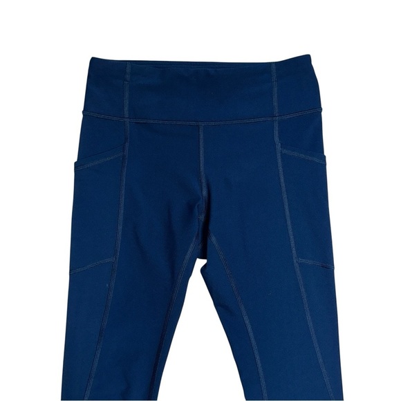 Lululemon Tight Stuff True Navy 25” Athletic Leggings Womens 4 - Picture 3 of 8